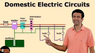 Domestic Electric Circuit Class 10 [upl. by Ayot]