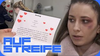 Liebe auf Knopfdruck Mysteriöser BeziehungsVertrag Steckt Stalker dahinter  Auf Streife  SAT1 [upl. by Enida]