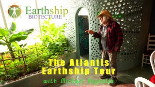 The Atlantis Earthship Tour With Michael Reynolds [upl. by Lap]