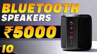 5 BEST Bluetooth Speakers Under 5000 in 2024 India🔥Future is Here🔥Best Bluetooth Speaker 2024 [upl. by Sauers]