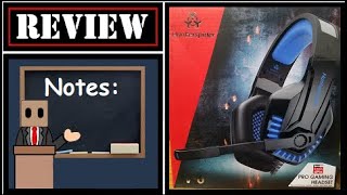 Review Hunterspider V6 Headset [upl. by Ajram324]