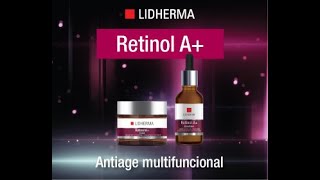 Lidherma presenta Retinol A  Antiage multifuncional [upl. by Oirazan]