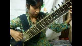 Sitar Recital 1 Raag Bageshree Alap [upl. by Mlohsihc]