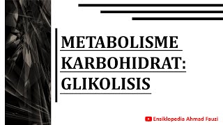 Glikolisis karbohidrat [upl. by Imeaj]