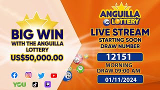 Emisión en directo de Madroka Anguilla Lottery LTD 12151 [upl. by Anilrats33]