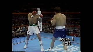 Vinny Pazienza vs Greg Haugen 1  1987 HD 60 fps [upl. by Knudson176]