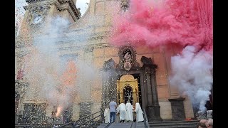 Biancavilla processione patronale San Placido venerdi 5 ottobre 2024 [upl. by Ym]