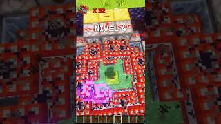 CAÑONES DE TNT EN MINECRAFT😱 DE MENOS A MAS😎 minecraft minecraftshorts trendingshorts [upl. by Nirroc]