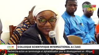 COLLOQUE SCIENTIFIQUE INTERNATIONAL A LUAC [upl. by Enitram539]