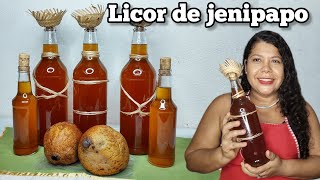 Passo a passo do melhor LICOR DE JENIPAPO que já provei  Vanuza Santos [upl. by Yance]