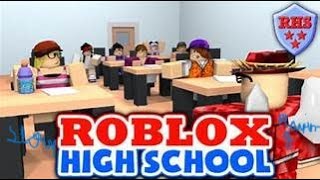 High School Roblox story full gameplay [upl. by Nylad557]