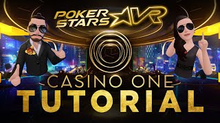 PokerStars VR  Casino One Tutorial [upl. by Fleur]