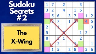 Sudoku Secrets No 2 The XWing shorts [upl. by Darbee257]