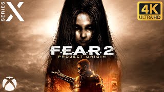 FEAR 2 Project Origin  Premonition 1  Xbox Series X 4K HDR [upl. by Hercule994]