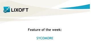 Feature of the week 69 Sycomore [upl. by Rae546]