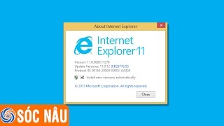 Cài đặt Internet Explorer 11 [upl. by Gut]