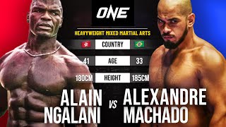 Alain Ngalani vs Alexandre Machado  Full Fight From The Archives [upl. by Haynes]