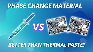 Better than thermal paste Gelid HeatPhase Ultra Phase Change Thermal Interface Material [upl. by Annaeerb]