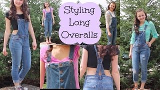 Styling Long Overalls  Update [upl. by Amaso]