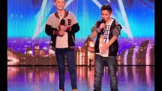 Bars amp Melody Audition  Britains Got Talent GOLDEN BUZZER ACT 2014  LYRICS [upl. by Ibbor950]