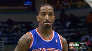 20140203  JR Smith Full Highlights at Bucks  30 Pts 7 Reb [upl. by Idnir988]