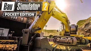 BAU SIMULATOR 2 3 kuriose BaustoffLieferung  Construction Simulator 2 Pocket Edition [upl. by Schlicher]