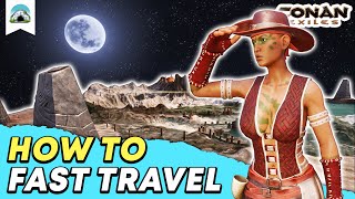 Beginner’s Guide to FAST TRAVEL How to Unlock the Map Room amp All Obelisk Locations  Conan Exiles [upl. by Dougherty]