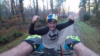 SHREDDING ENDURO MTB WITH REDBULL SLOPESTYLE RIDER MATT JONES [upl. by Ettennek332]