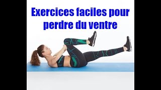 Exercices faciles pour perdre le ventre [upl. by Eessac]