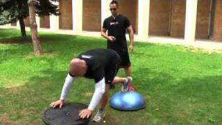 MMA Workout  Extreme Conditioning Bosu Training  Train like a MMA Fighter [upl. by Ennirak]