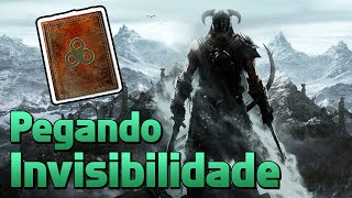 Dicas Skyrim  Upando Ilusão e Pegando Invisibilidade  StrikeGuga [upl. by Reema]