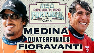 Gabriel Medina vs Leonardo Fioravanti  MEO Rip Curl Pro Portugal 2024  Quarterfinals [upl. by Holton]