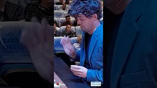 Why is Magnus Carlsen UPSET 😨 magnuscarlsen chess [upl. by Havstad777]