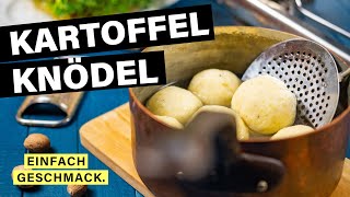 KARTOFFELKNÖDEL selber machen So gelingen sie garantiert 💪🏼  einfachgeschmack [upl. by Jeffie]