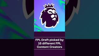 FPL team picked by 15 Content Creators  Fantasy Premier League 202425 [upl. by Ylek]