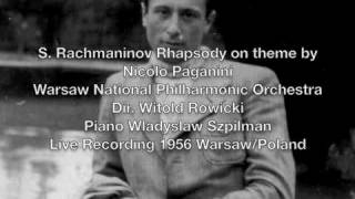 The Pianist Szpilman 13 Rachmaninov Paganini Rhapsody [upl. by Ecirpac41]