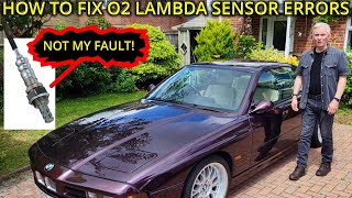 BMW OXYGENLAMBDA SENSOR ERROR CODES HOW TO FIX  FULL INFO [upl. by Lorelie]