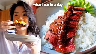 what i eat in a day cozy meals [upl. by Yeroc]