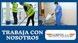 🔴 TRABAJO LIMPIEZA SIN EXPERIENCIA │ Ofertas de Trabajo en MANTENIMIENTO y Limpieza 🔵🔵🔵 [upl. by Ecnerwaled]