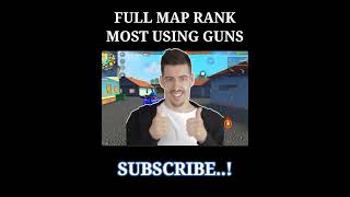 FULL MAP RANK MOST USING GUNS IN FREEFIRE 😱🔥  FREEFIRE FACTS maheshff freefire totalgaming [upl. by Hassadah]