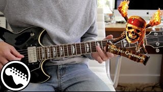 How to Play Pirates Of The Caribbean Theme Song on GUITAR [upl. by Burty920]