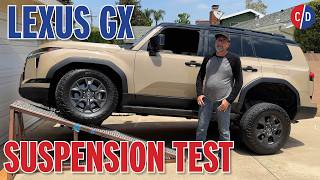 Lexus GX 550 Suspension Deep Dive and RTI Test  Car and Driver [upl. by Eiddal]