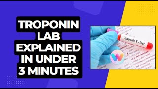 Troponin Lab Test explained in under 3 minutes [upl. by Dielle]