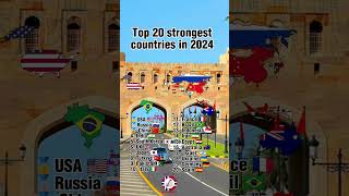 Top 20 strongest countries in 2024 [upl. by Zelten]