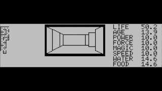 Portal of Light game for TRS80 Model 100 [upl. by Ahsuatal214]