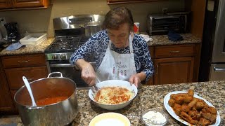 Italian Grandma Makes Sunday Sauce [upl. by Llovera]