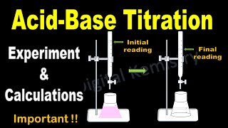 Acid Base Titration Experiment  Acid base Titration Practical and Calculations  Chemistry [upl. by Huff]