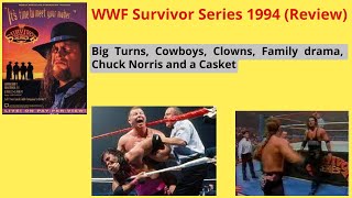 Survivor Series 1994 Review  A real mixed bag [upl. by Akihdar]