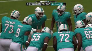 Raiders vs Dolphins Week 11 Simulation 2024 Season  Madden 25 Rosters [upl. by Natan]