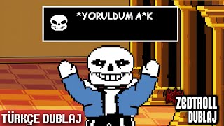 Sans Yoruldu Undertale Animasyon  Türkçe Dublaj [upl. by Mckay]